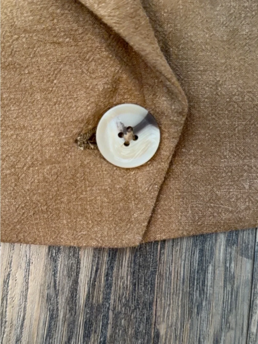 Free People Cropped Brown Blazer Jacket
